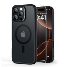 Ochranné sklo ESR Classic Hybrid Halolock Magsafe & Tempered Glass iPhone 16 Pro Frosted Black