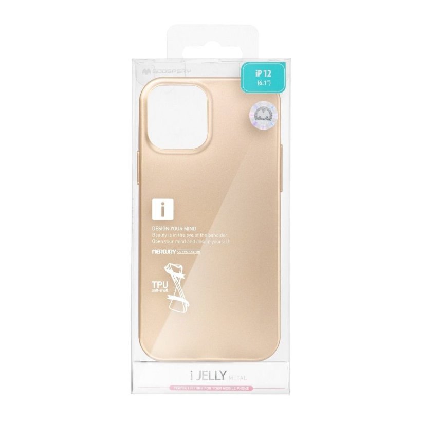 i-Jelly Case Mercury  iPhone 13 Pro Max  zlatý