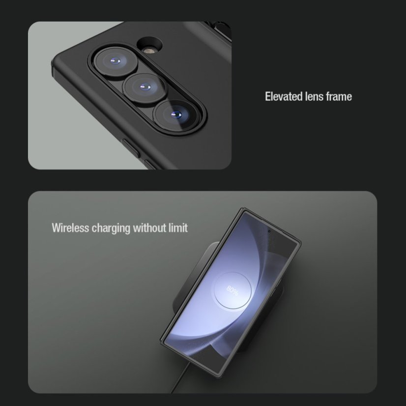 Nillkin Flex Pure Fold S Pen kryt pre Samsung Galaxy Z Fold 6 Black