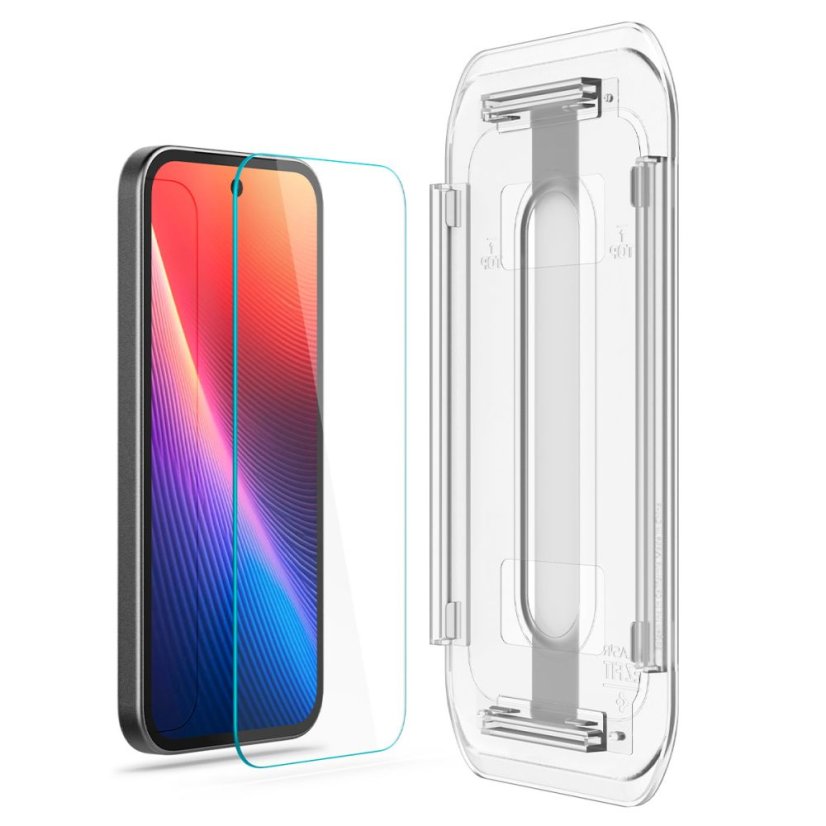 2ks v balení, set ochranných skiel Spigen Glas.Tr ”Ez Fit” 2-Pack Google Pixel 9A Clear