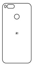 Hydrogel - zadná ochranná fólia - Xiaomi Mi A1