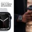 Ochranná fólia Spigen Neo Flex 3-Pack Apple Watch 4 / 5 / 6 / 7 / 8 / 9 / SE (44 / 45 mm) Clear