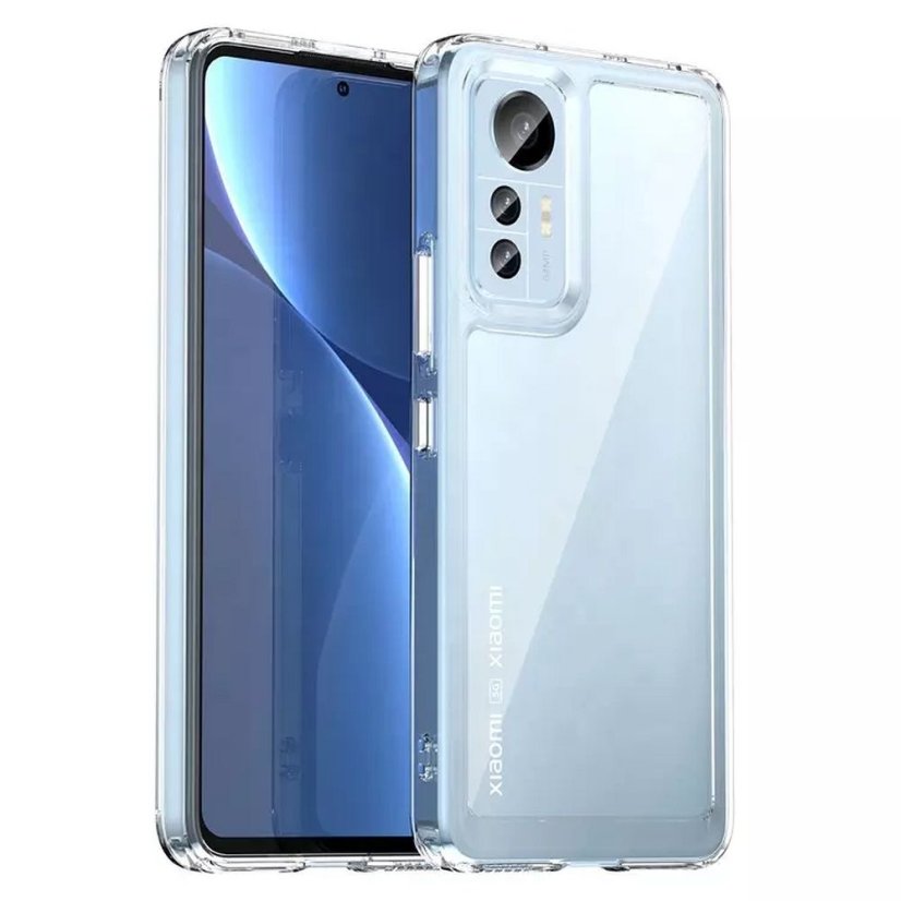 Tok Case Xiaomi 12T / 12T Pro 0,5 mm vastag szilikon tok átlátszó