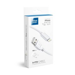 Kábel Blue Star Lite Cable 3A USB A to Lightning 1,2 M White Kábel Blue Star Lite Cable 3A USB A to Lightning 1,2 M White