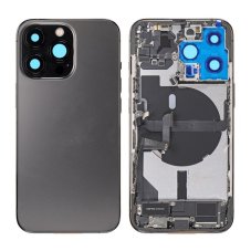 Apple iPhone 13 Pro - Hátsó housing előre telepített alkatrészekkel (Graphite)