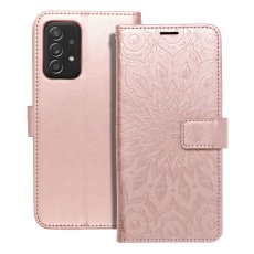 Kryt Mezzo Book Case Samsung Galaxy A52 5G / A52 LTE ( 4G ) / A52S 5G Mandala Rose Gold