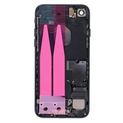 iPhone 7 - Zadný housing s predinštalovanými dielmi (Jet Black)