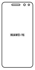 Hydrogel - ochranná fólia - Huawei Y6 2017 Hydrogel - ochranná fólia - Huawei Y6 2017