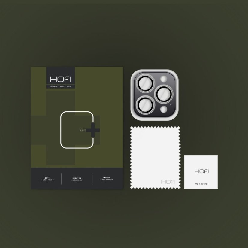 Ochranné sklo zadnej kamery Ochranné sklo zadnej kamery Hofi Camring Pro+ iPhone 16 Pro / 16 Pro Max / 17 Pro / Max Clear