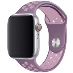 Remienok pre Apple Watch (38/40/41mm) Sport, purple-pink (veľkosť S) Remienok pre Apple Watch (38/40/41mm) Sport, purple-pink (veľkosť S)