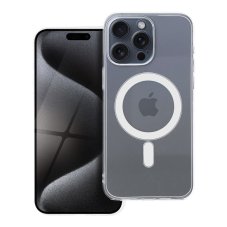 Kryt Clear Case 2 mm iPhone 15 Pro Max s MagSafe (Camera Protection) Priesvitný Kryt Clear Case 2 mm iPhone 15 Pro Max s MagSafe (Camera Protection) Priesvitný