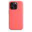 iPhone 15 Pro Max Silicone Case s MagSafe - Guava design (lososový)
