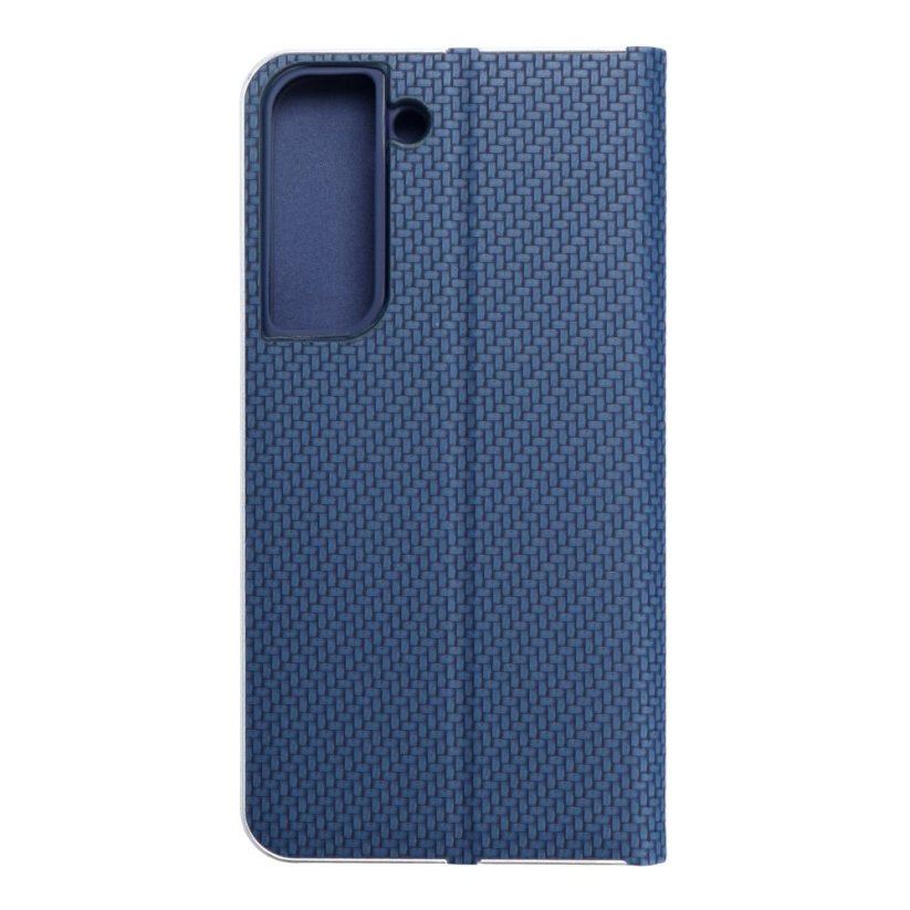 Kryt Luna Book Carbon Samsung Galaxy S22 Blue