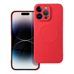 Kryt Silicone Mag Cover Case s MagSafe iPhone 14 Pro Max Red Kryt Silicone Mag Cover Case s MagSafe iPhone 14 Pro Max Red