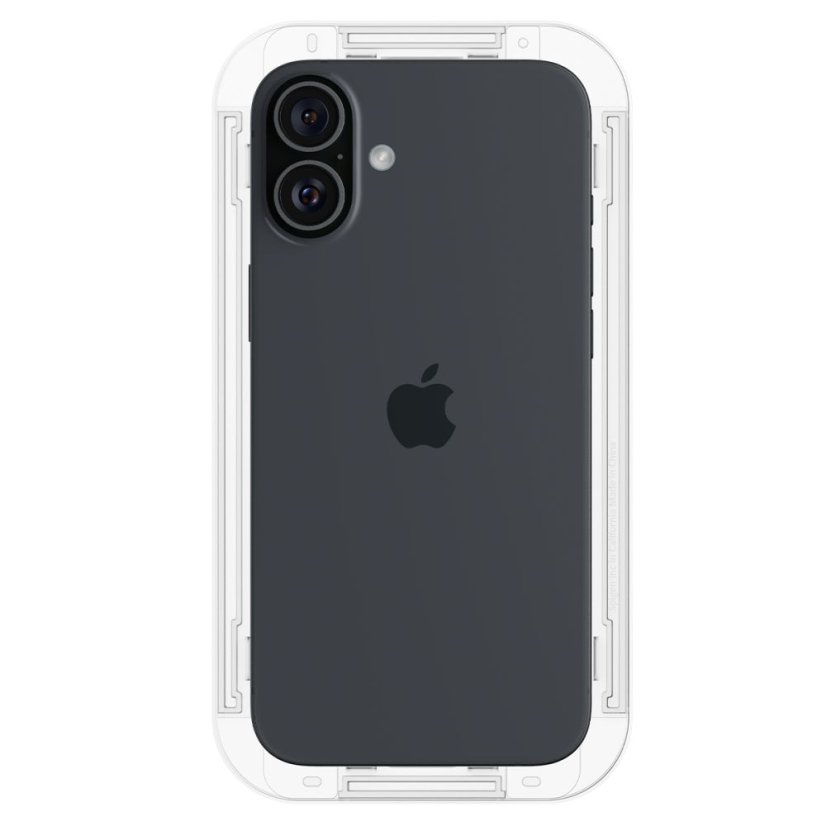 Edzett védőüveg Spigen Glas.Tr ”Ez Fit” 2-Pack iPhone 15 / 16 Privacy