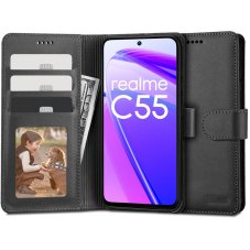Kryt Tech-Protect Wallet Realme C55 Black Kryt Tech-Protect Wallet Realme C55 Black