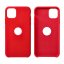 Kryt Silicone Premium Case iPhone 13 Pro Max Red (Without Hole)