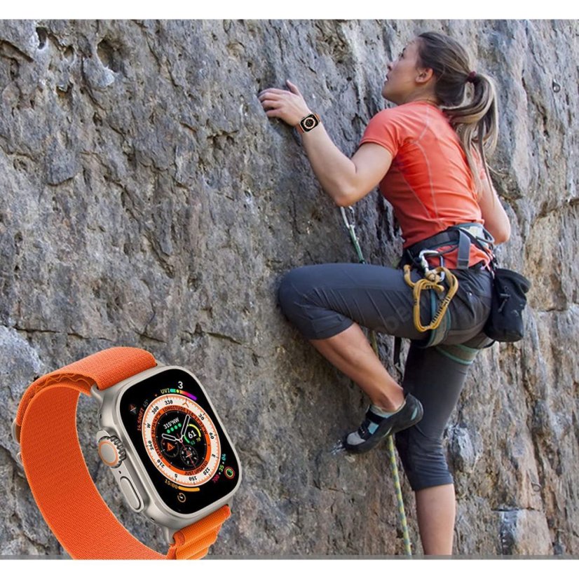 Remienok Tech-Protect Nylon Pro Apple Watch 4 / 5 / 6 / 7 / 8 / 9 / SE (38 / 40 / 41 mm) Military Green
