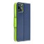 Kryt Fancy Book Case Motorola Moto G75 Navy / Lime Kryt Fancy Book Case Motorola Moto G75 Navy / Lime