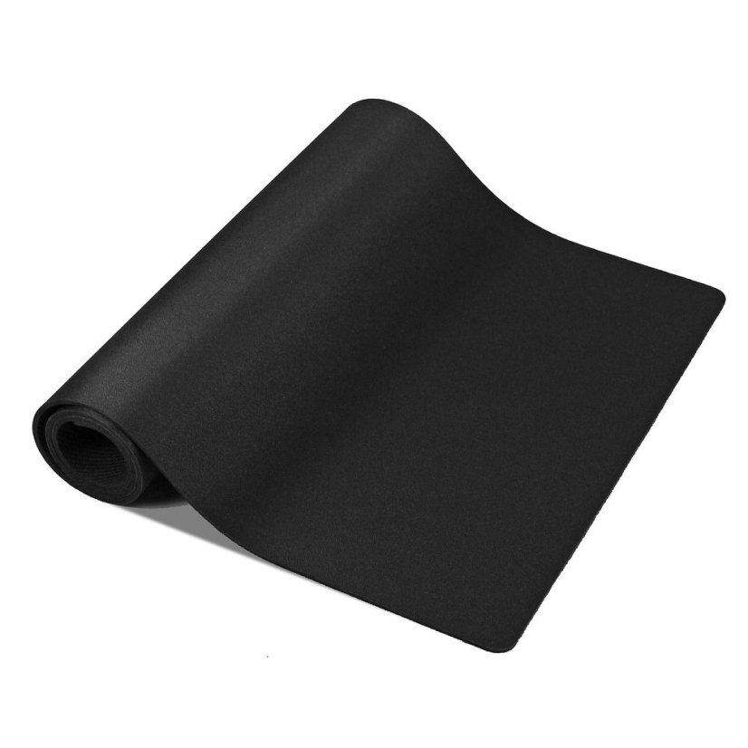 Gaming Mouse And Keyboard Pad 800 X 400 X 2.5 mm Black