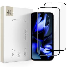 Ochranné tvrdené sklo Tech-Protect Glass Fit+ 2-Pack Google Pixel 9A / 10A Black Ochranné tvrdené sklo Tech-Protect Glass Fit+ 2-Pack Google Pixel 9A / 10A Black