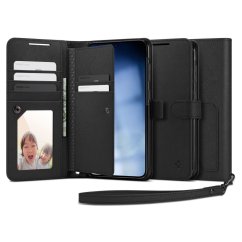 KRYT SPIGEN WALLET ”S” PLUS SAMSUNG GALAXY S23+ PLUS BLACK