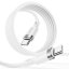 KÁBEL JOYROOM S-1230N9 TYPE-C TO TYPE-C CABLE PD60W/3A 120CM WHITE