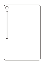 Hidrogél - hástó védőfólia - Samsung Galaxy Tab S10 FE+ Plus 13.1