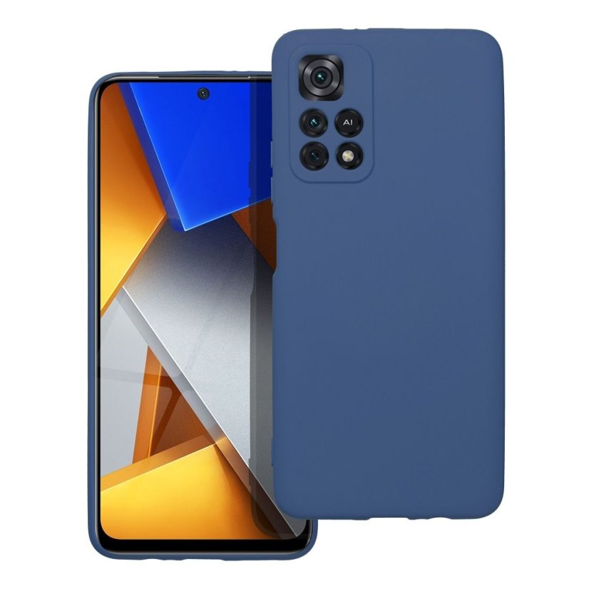 Kryt Silicone Case Xiaomi Poco M4 Pro 5G / Redmi Note 11T 5G / Redmi Note 11S 5G Blue
