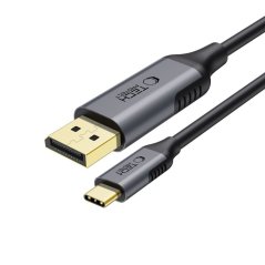 Kábel Tech-Protect Ultraboost Cable Type-C to Displayport 1.4 8K 60Hz 180cm Black Kábel Tech-Protect Ultraboost Cable Type-C to Displayport 1.4 8K 60Hz 180cm Black