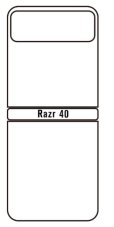 Hidrogél - hátsó védőfólia - Motorola Razr 40