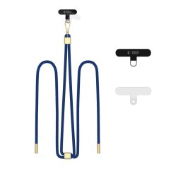 Kryt Tech-Protect C2S Rope Crossbody Strap Navy Blue/Gold