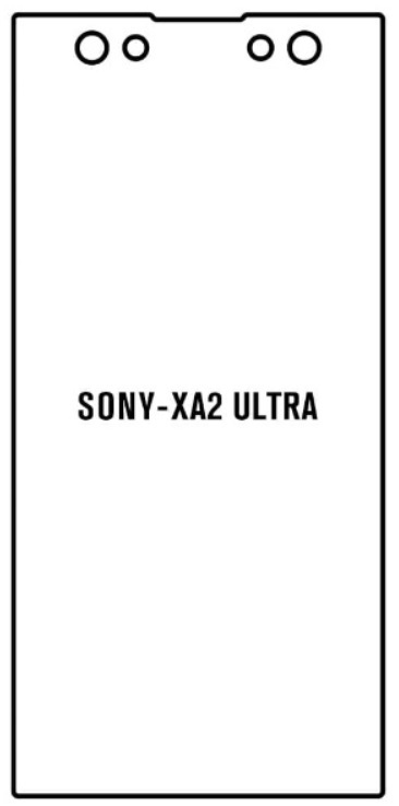 Hidrogél - védőfólia - Sony Xperia XA2 Ultra