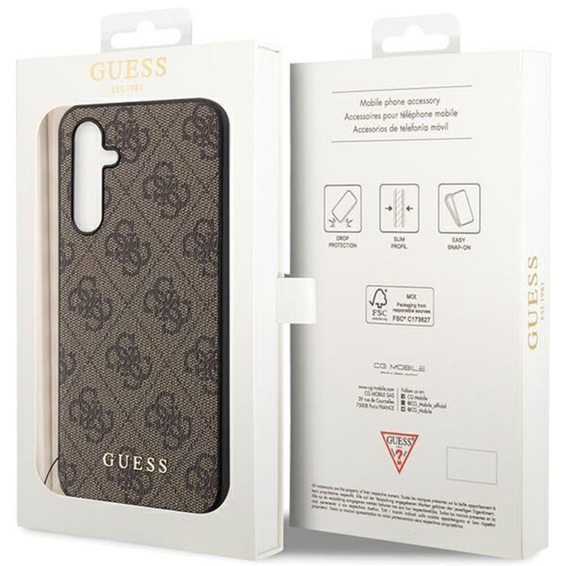 Kryt Original Faceplate Case Guess Guhcs23Fegf4Gbr Samsung Galaxy S23 FE (4G Charm / Brown)