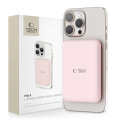 Externá batéria Tech-Protect Pb10 Lifemag Magsafe Power Bank 5000Mah Pink