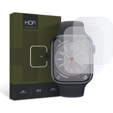 Hydrogel fólia Hydrogelova fólia Hofi Anti-Spy Tvrdená Fólia Pro+ 2-Pack Apple Watch 6 / 7 / 8 / 9 / SE 1 / 2 / 3 (44 / 45 mm) Clear