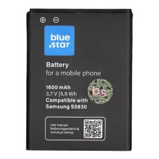 Akkumulátor Battery Samsung Galaxy S5830 Samsung Galaxy Ace / Samsung Galaxy Gio S5670 1600 mAh Blue Star Premium