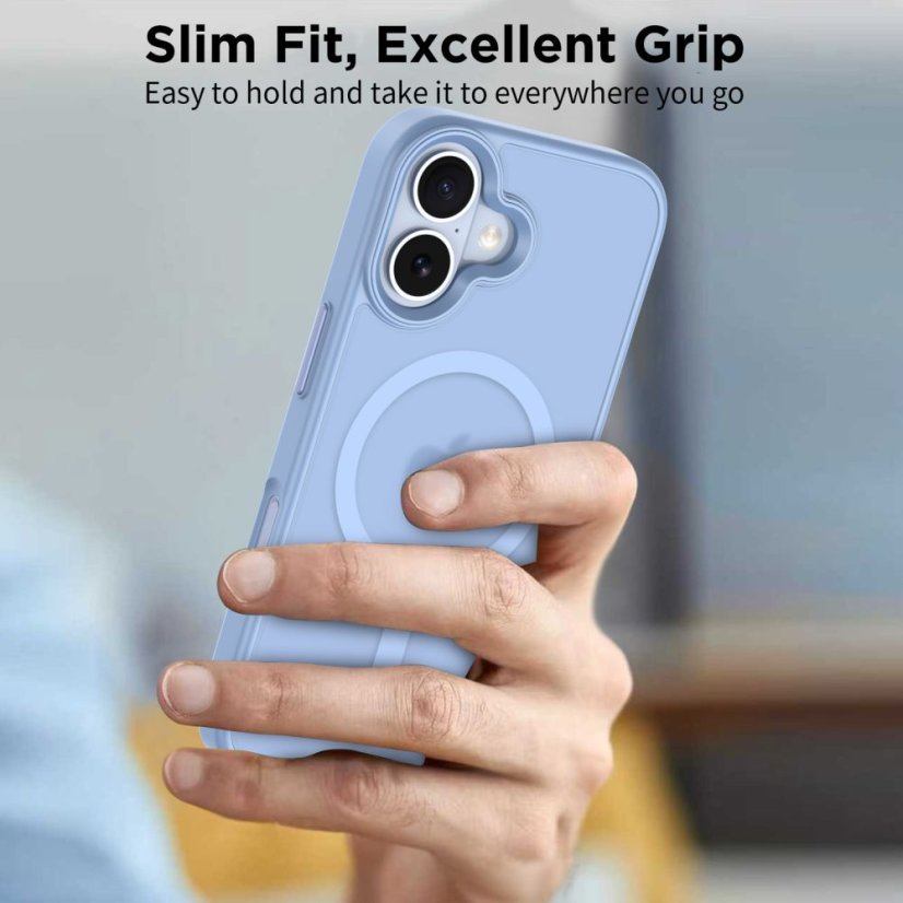 tok Tech-Protect Magmat Magsafe  iPhone 17 Matte ködkék