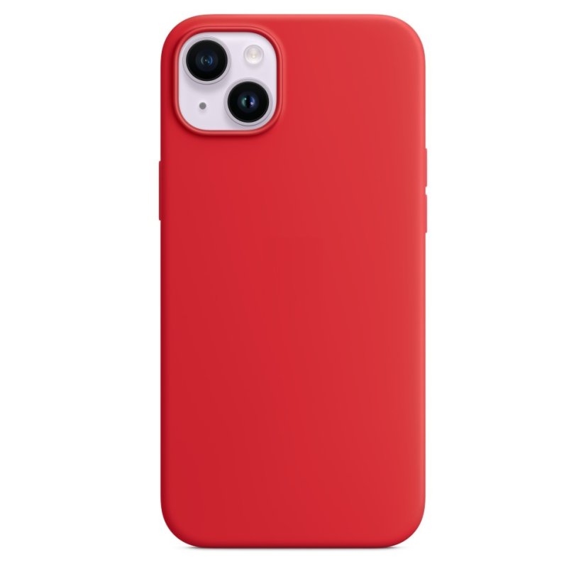 iPhone 14 Silicone Case s MagSafe - (PRODUCT)RED™ design (červený)