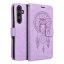 Kryt Mezzo Book Case Samsung Galaxy S23 FE lapač snov Purple