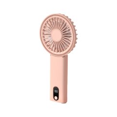 Mini USB ventilátor Portable Fan W10 Pink