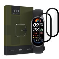 Remienok Hydbridné Sklo Hofi Hybrid Pro+ 2-Pack Xiaomi Smart Band 9 / 9 Nfc Black