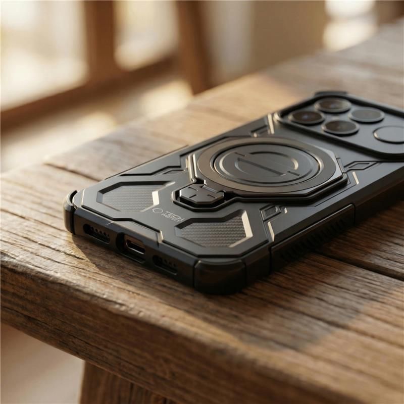 Kryt Tech-Protect Tacticstand Magsafe Xiaomi Poco F8 Ultra Matte Black