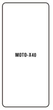 Hidrogél - védőfólia - Motorola Moto X40