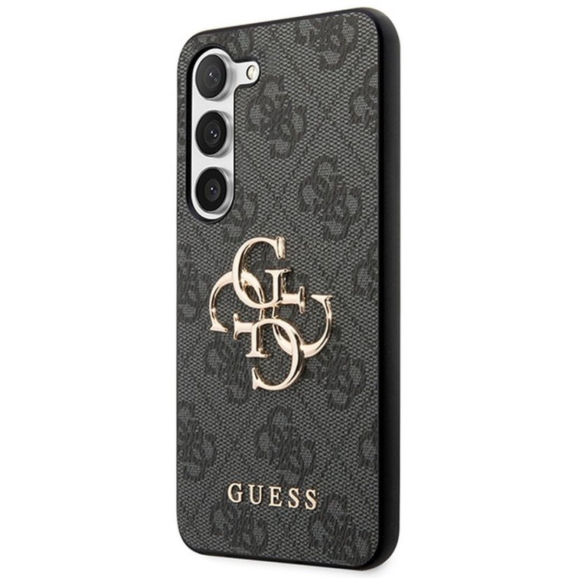 Kryt Original Faceplate Case Guess Guhcs23Fe4Gmggr Samsung Galaxy S23 FE (Big  Metal Logo / Grey)