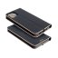 Kryt Luna Book Gold Samsung Galaxy S22 Ultra Black