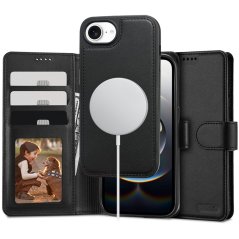 Kryt Tech-Protect Wallet Magsafe iPhone 16E Matte Black Kryt Tech-Protect Wallet Magsafe iPhone 16E Matte Black