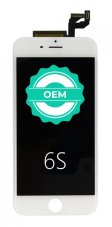Biely LCD displej iPhone 6S + dotyková doska OEM