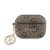 Guess 4G Script PC/PU Charm pouzdro pro AirPods Pro 2 Brown