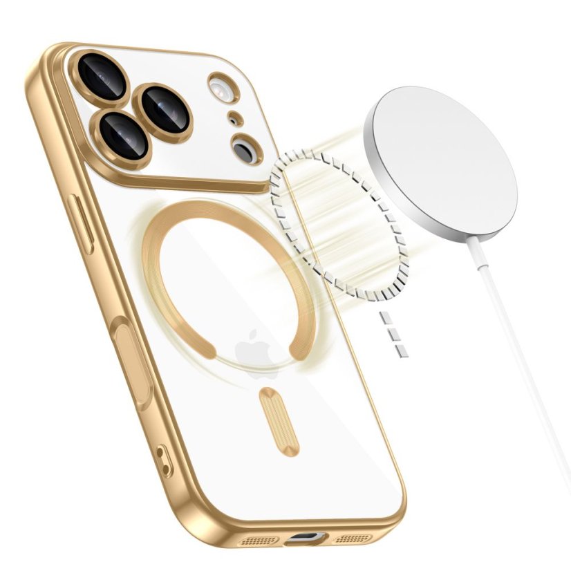Kryt Tech-Protect Magflex Magsafe iPhone 17 Pro Shiny Gold